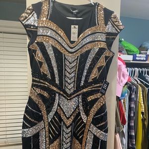 NWT Express Sequin Mini Dress